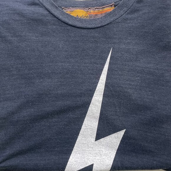 Aviator Nation Bolt Tee – Charcoal (Unisex Large) - Picture 3 of 5